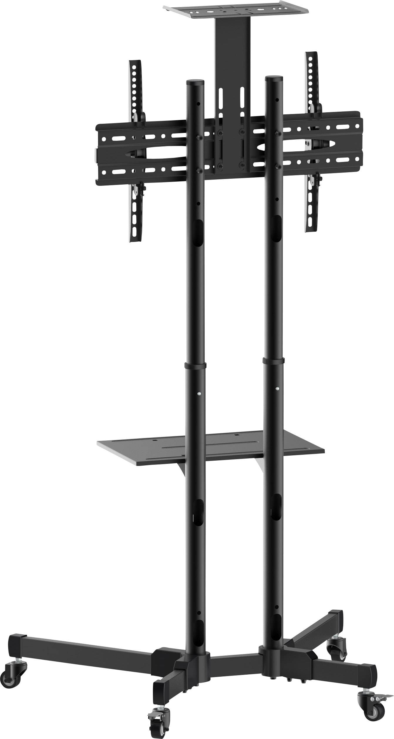 SpeaKa Professional SP-6646948 Base-Line TV-Rollwagen 94,0cm (37") - 177,8cm (70") Neigbar, Höhenverstellbar