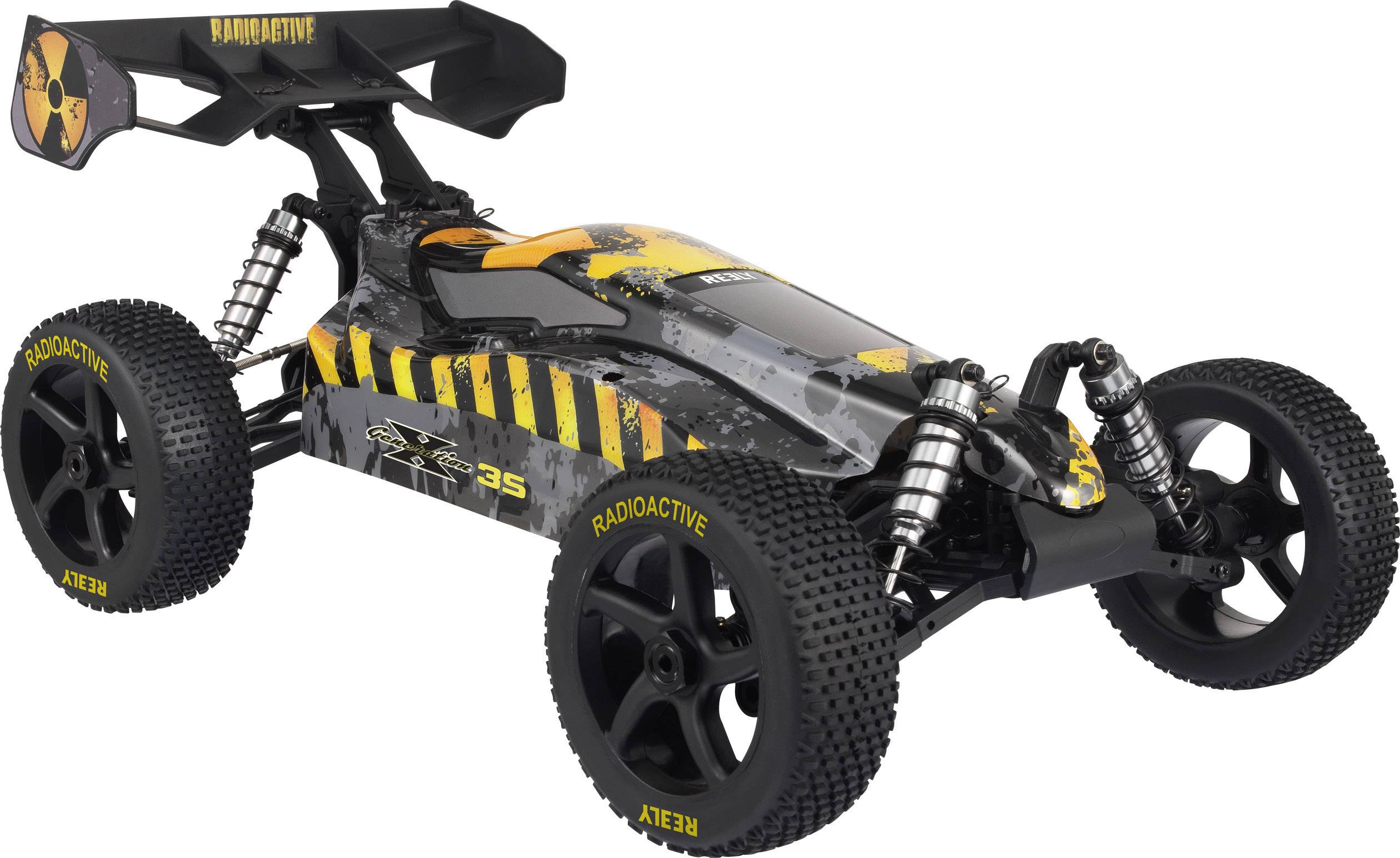 Reely Generation X 3S  Brushless 1:8 XS RC Modellauto Elektro Buggy Allradantrieb (4WD) 100% RtR 2,4 GHz inkl. Akku, Ladegerät und Senderbatterien