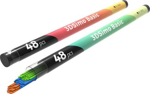 3D Simo PCL 3 Filament-Paket 50g Grün, Blau, Braun