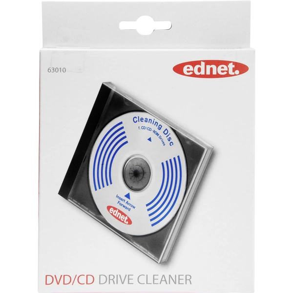 Ednet Clean! CD Drive Cleaner 63010 CD-Laserreinigungsdisc Ednet Clean! CD Drive Cleaner 63010 CD-Laserreinigungsdisc