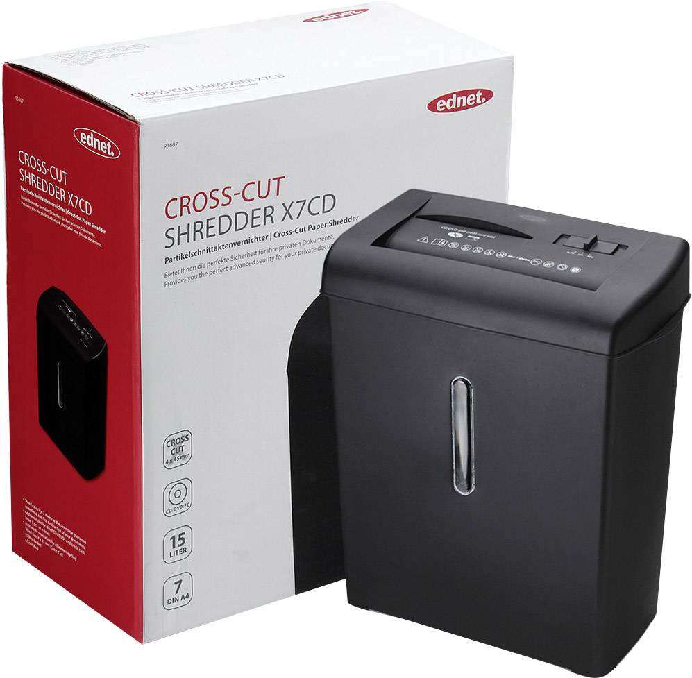 EDNET X7CD AKTENVERNICHTER 91607