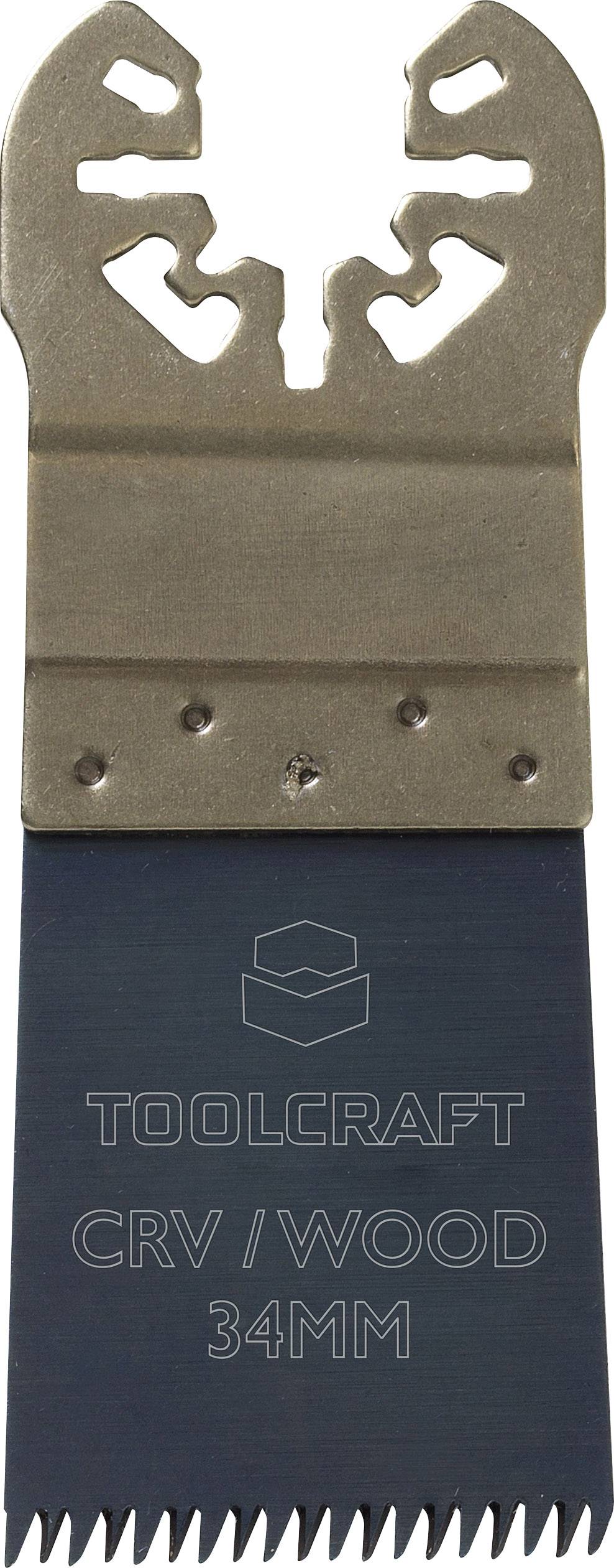 TOOLCRAFT TO-4985394 Chrom-Vanadium Stahl Tauchsägeblatt 1 Stück 34mm 1St.