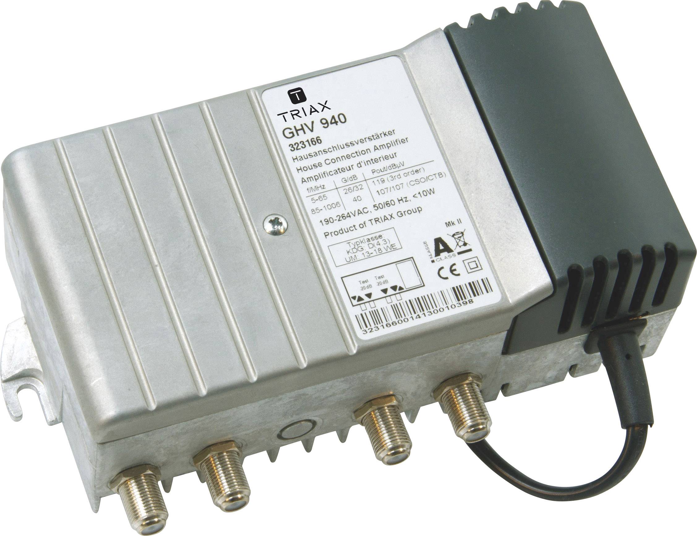 Triax Verstärker 40dB GHV 940