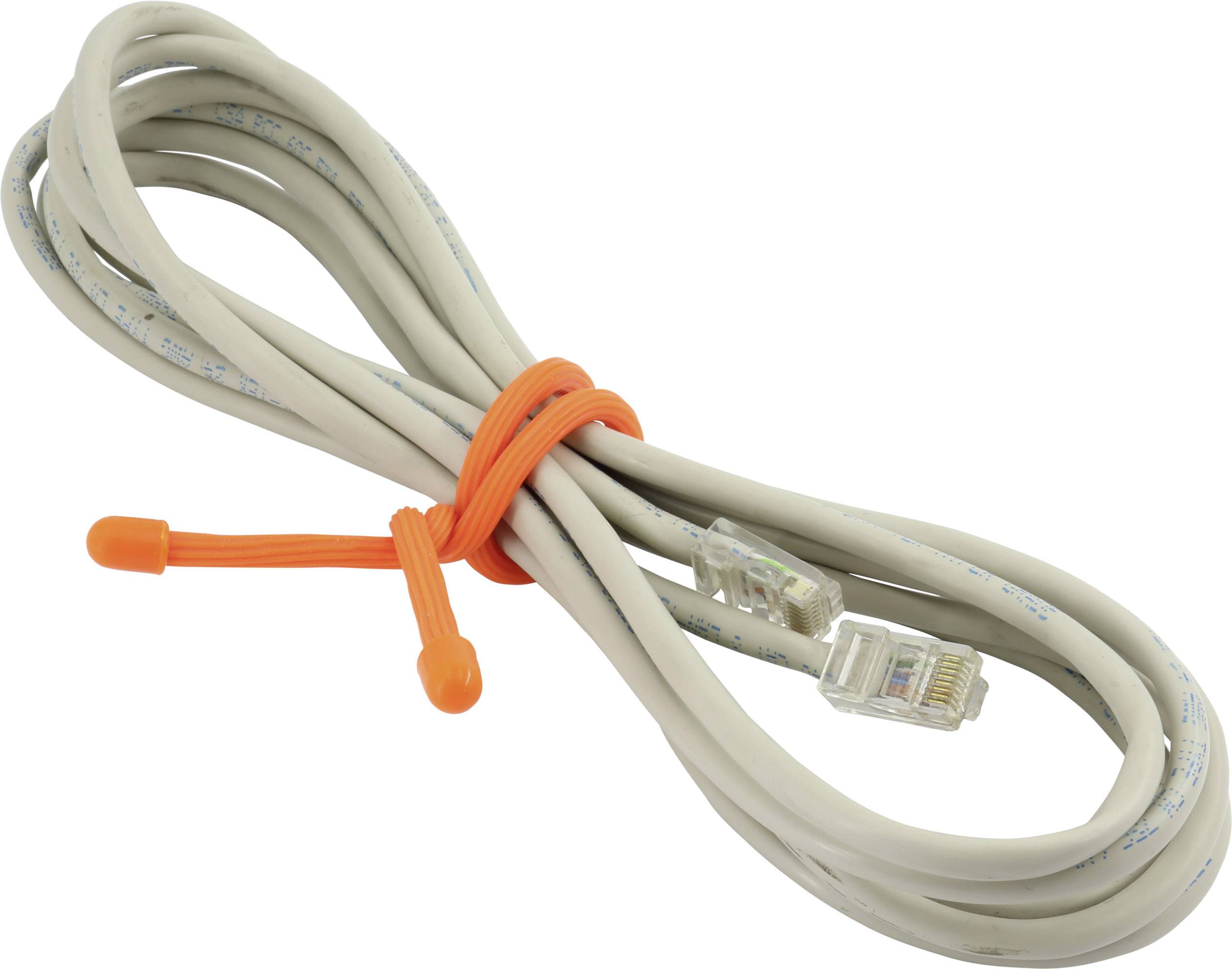 TRU COMPONENTS TC-6647996 Kabelbinder 300mm Orange flexibel, Lösbar