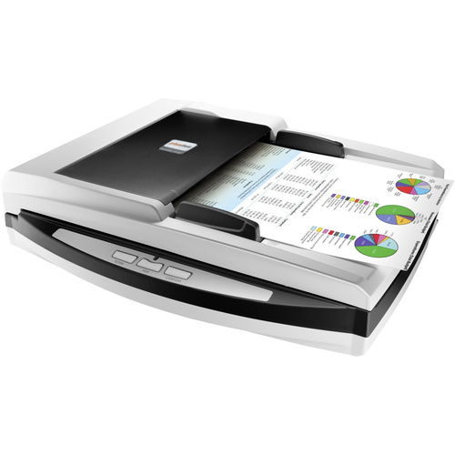Plustek SmartOffice PL4080 Duplex-Dokumentenscanner A4 1200 x 600 dpi 40 Seiten/min, 80 Bilder/min USB