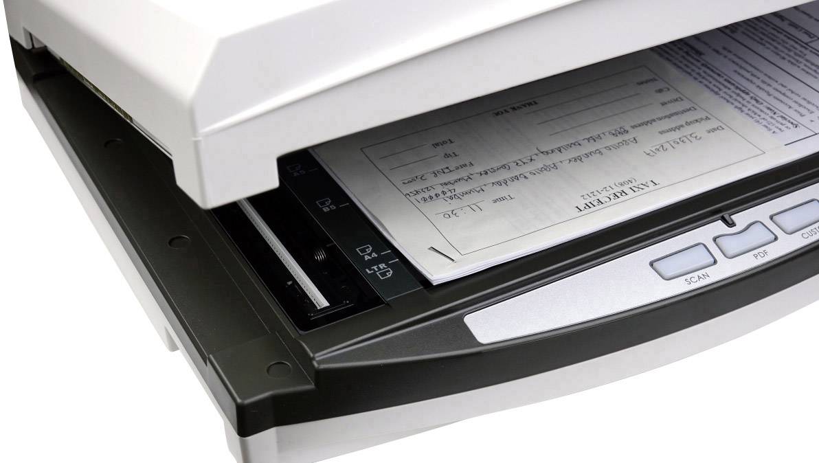 Plustek SmartOffice PL4080 Duplex-Dokumentenscanner A4 1200 x 600 dpi 40 Seiten/min, 80 Bilder/min USB