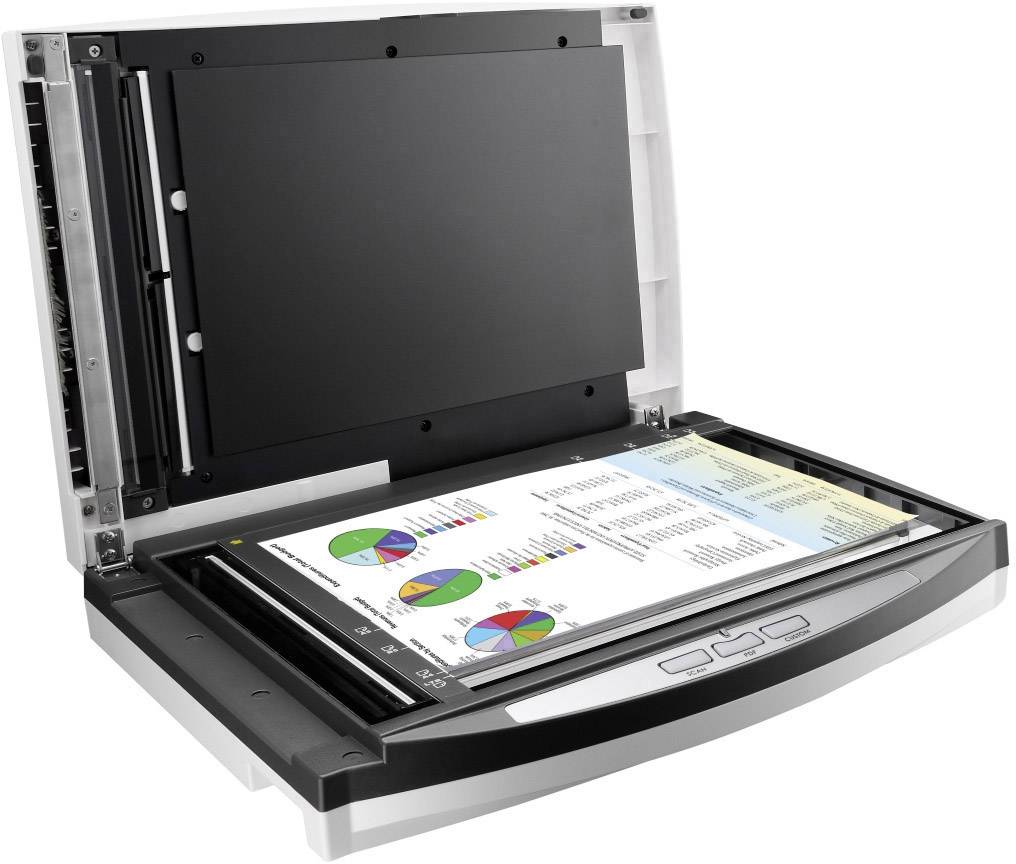 Plustek SmartOffice PL4080 Duplex-Dokumentenscanner A4 1200 x 600 dpi 40 Seiten/min, 80 Bilder/min USB