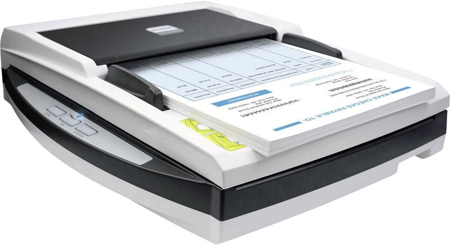 Plustek SmartOffice PL4080 Duplex-Dokumentenscanner A4 1200 x 600 dpi 40 Seiten/min, 80 Bilder/min USB