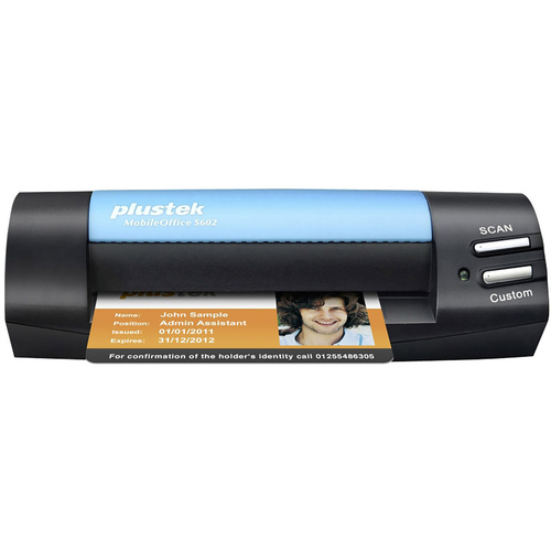 Plustek MobileOffice S602 Scanner de documents A6 1200 x 1200 dpi USB 2.0