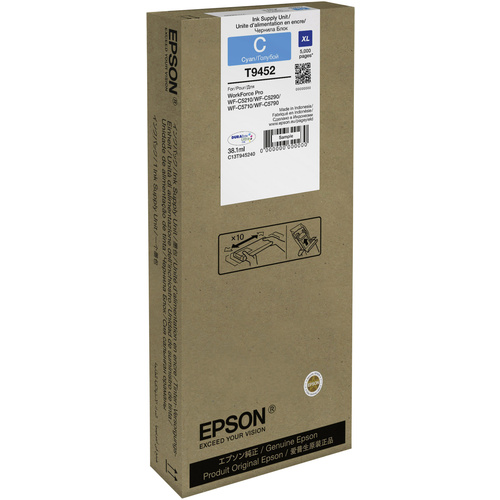 Epson Tinte T9452 Original Cyan C13T945240