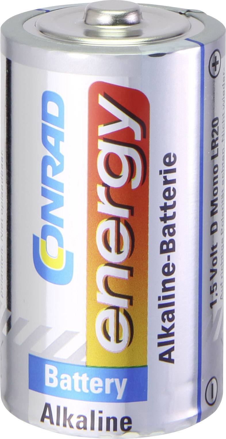 LR20 Mono (D)-Batterie Alkali-Mangan 1.5V 10St.