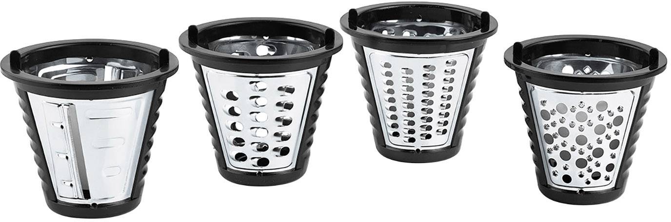 ADE KA 1802 Schnitzelwerk 500W Schwarz, Edelstahl