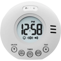 Geemarc JWNS-Voyager_VDE Quarz Wecker Weiß Geemarc JWNS-Voyager_VDE Quarz Wecker Weiß