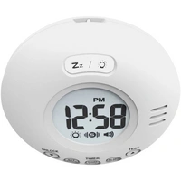 Geemarc JWNS-Voyager_VDE Quarz Wecker Weiß Geemarc JWNS-Voyager_VDE Quarz Wecker Weiß