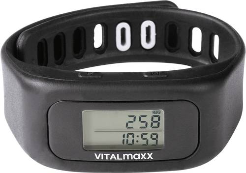 VitalMaxx Fitness-Tracker Schwarz