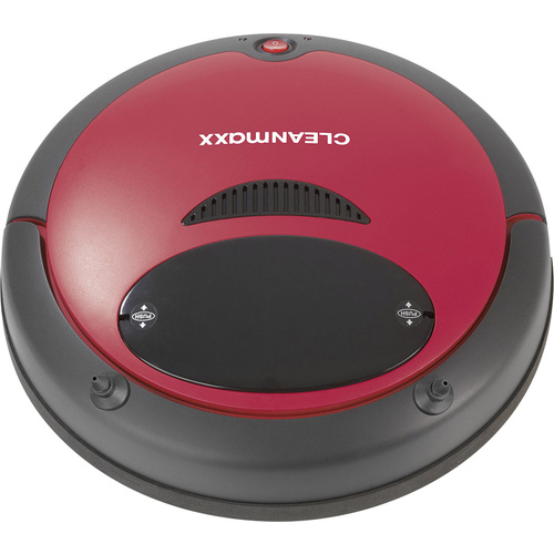 CleanMaxx 09860 Aspirateur robot rouge/noir