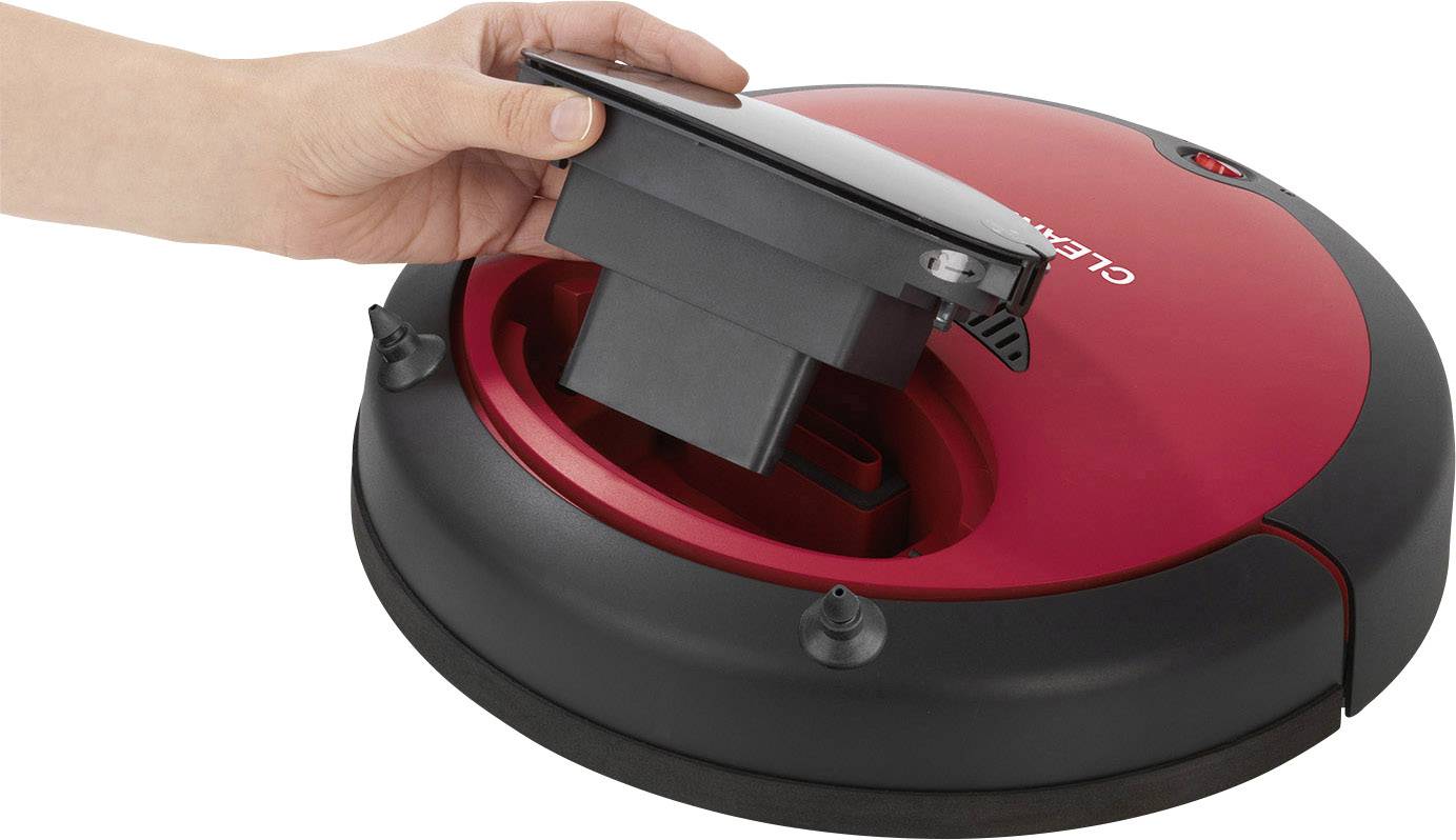 CleanMaxx 09860 Saugroboter Rot/Schwarz