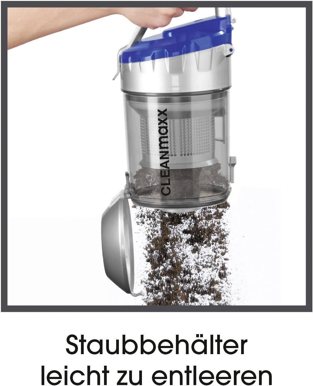 CleanMaxx Staubsauger Beutellos