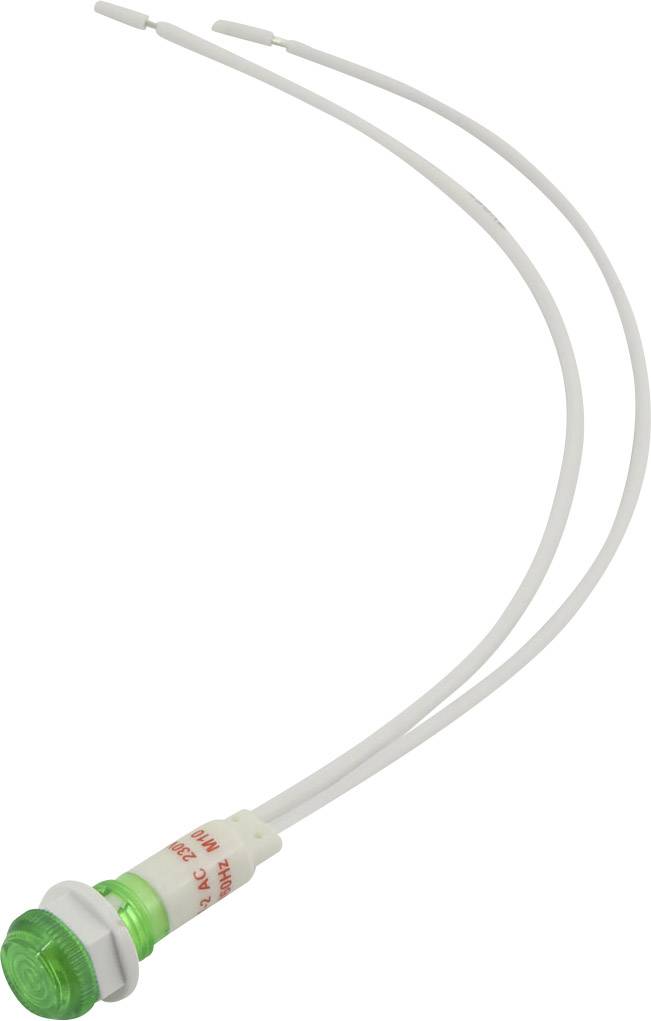 TRU COMPONENTS TC-6648784 Standard Signalleuchte mit Leuchtmittel Grün