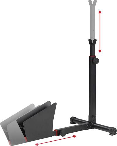 02425 Fahrradständer Polypropolene (PP), PVC, Polyester Schwarz