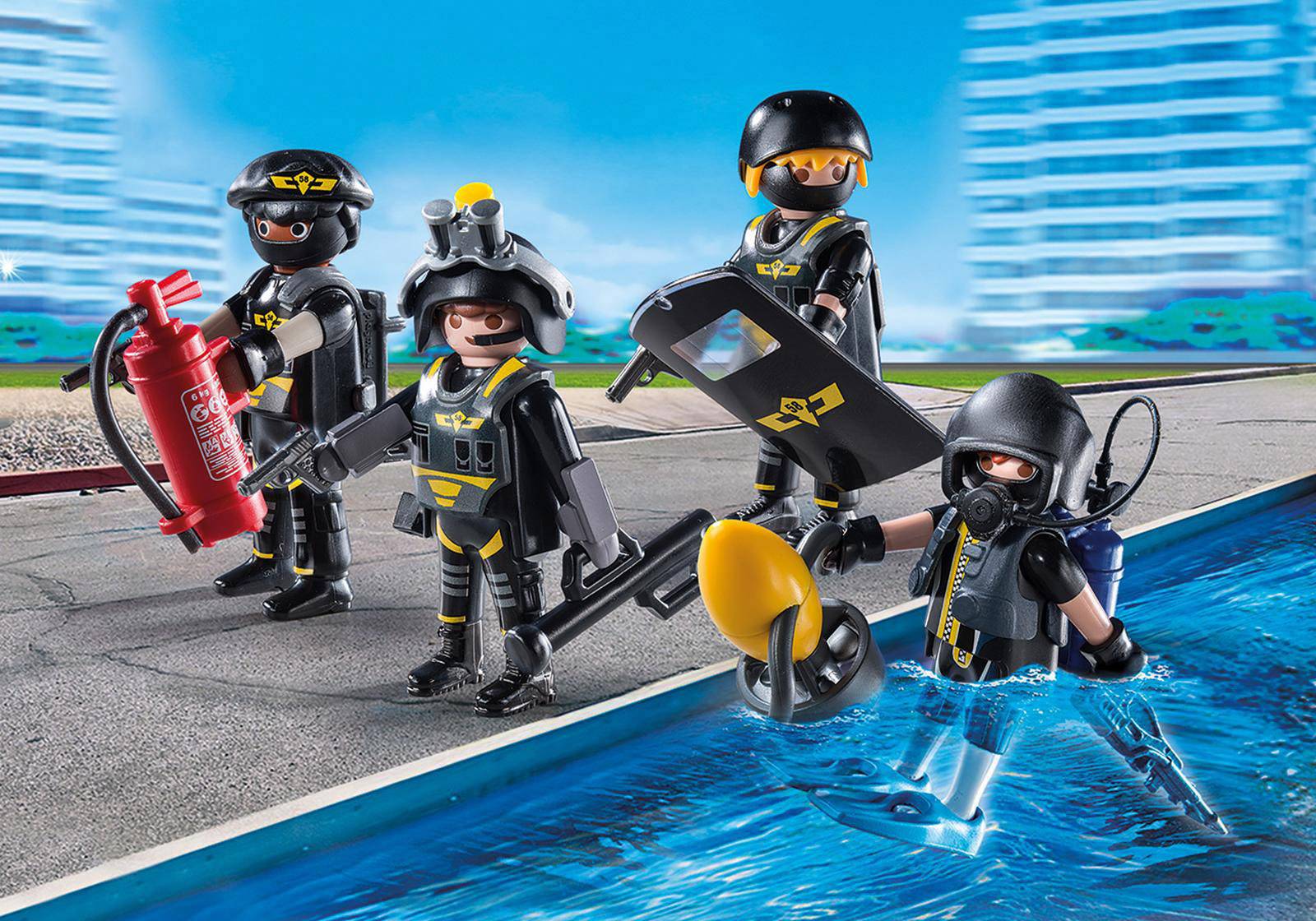 Playmobil SEK-Team 9365