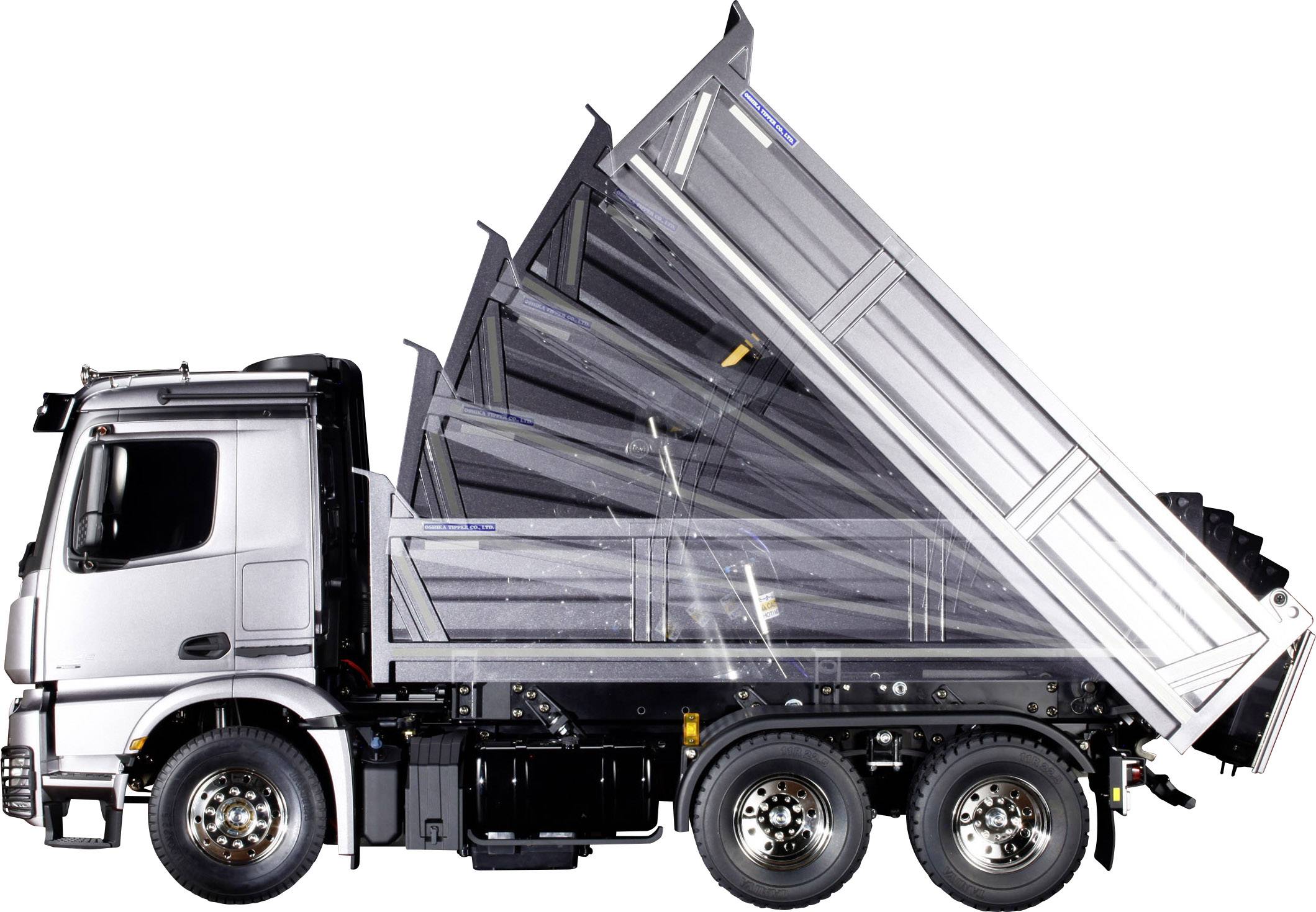 Tamiya 56357 Mercedes Benz Arocs 3348 Hinterkipper 1:14 Elektro RC Modell-LKW Bausatz