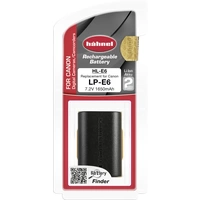 Hähnel Fototechnik HL-E6 Kamera-Akku ersetzt Original-Akku (Kamera) LP-E6 7.2 V 1650 mAh Hähnel Fototechnik HL-E6 Kamera-Akku ersetzt Original-Akku (Kamera) LP-E6 7.2 V 1650 mAh