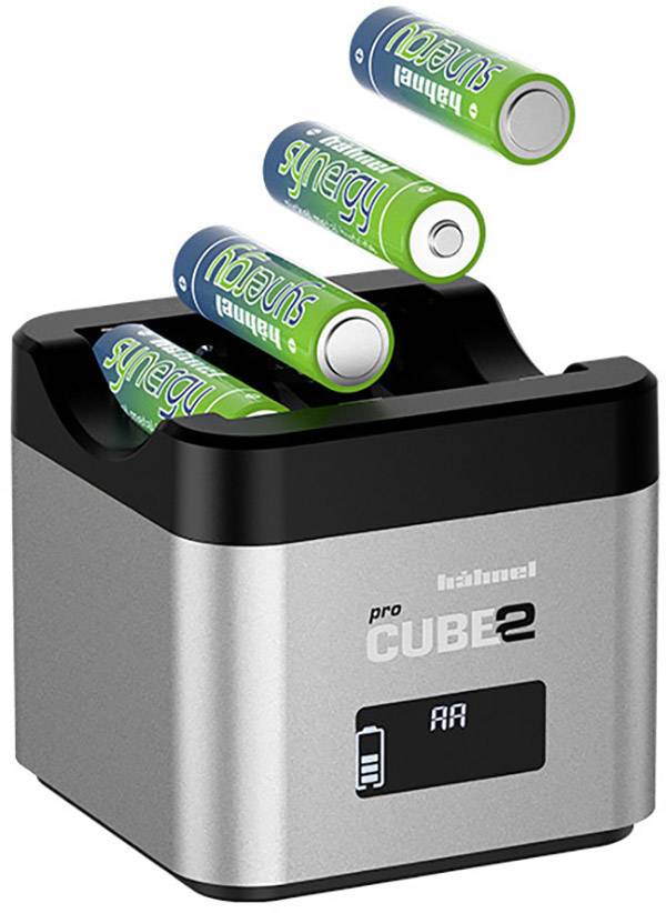 Hähnel Fototechnik Pro Cube 2, Canon 10005700 Kamera-Ladegerät Passender Akku LiIon, NiMH