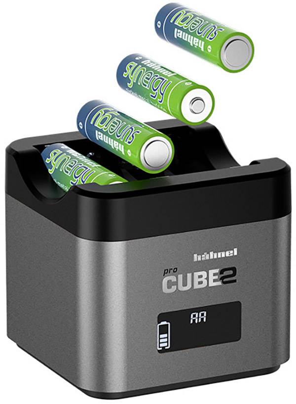 Hähnel Fototechnik Pro Cube 2, Nikon 10005710 Kamera-Ladegerät Passender Akku LiIon, NiMH