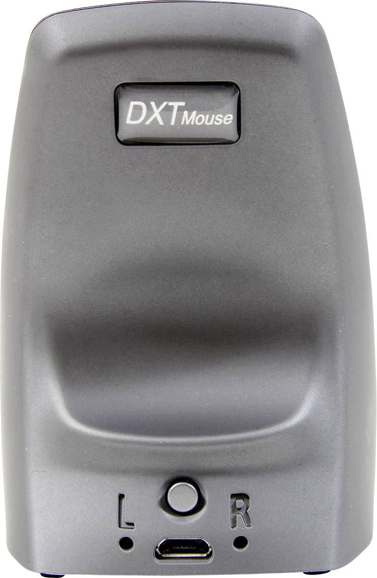 BakkerElkhuizen DXT Precision Wireless Ergonomische Maus Funk Optisch Grau, Silber 2000 dpi Ergonomisch