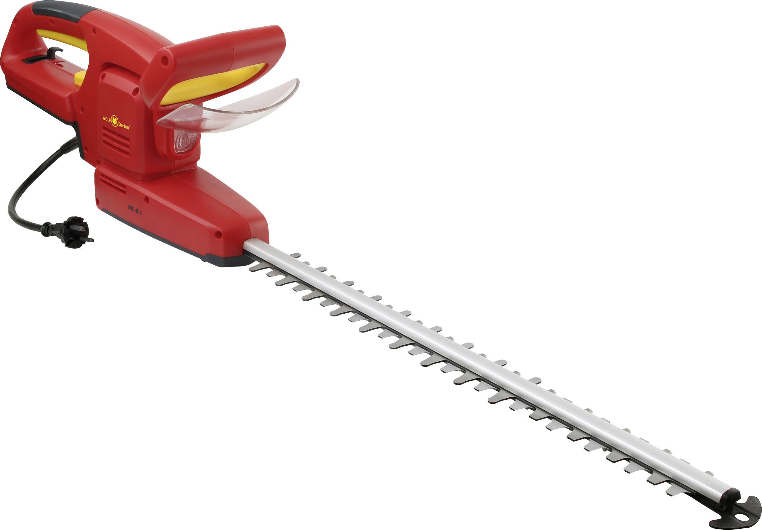 WOLF-Garten 45V Elektro Heckenschere mit Schutzbügel 600 W 450 mm
