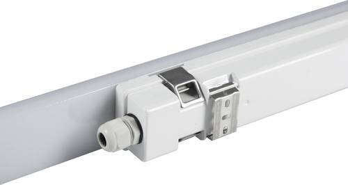 Müller-Licht Aquafix LED-Feuchtraum-Wannenleuchte LED LED fest eingebaut 46W Neutralweiß Weiß