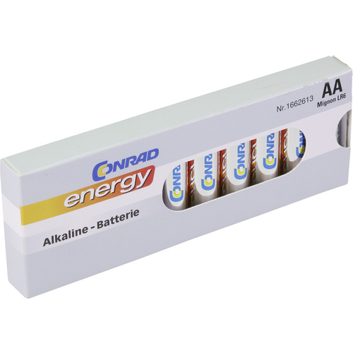 LR06 Mignon (AA)-Batterie Alkali-Mangan 1.5 V 10 St.