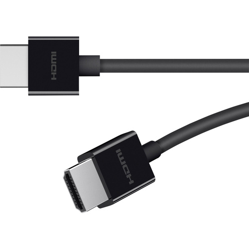 Belkin HDMI Anschlusskabel HDMI-A Stecker, HDMI-A Stecker 2.00 m Schwarz AV10175bt2M-BLK Ultra HD (