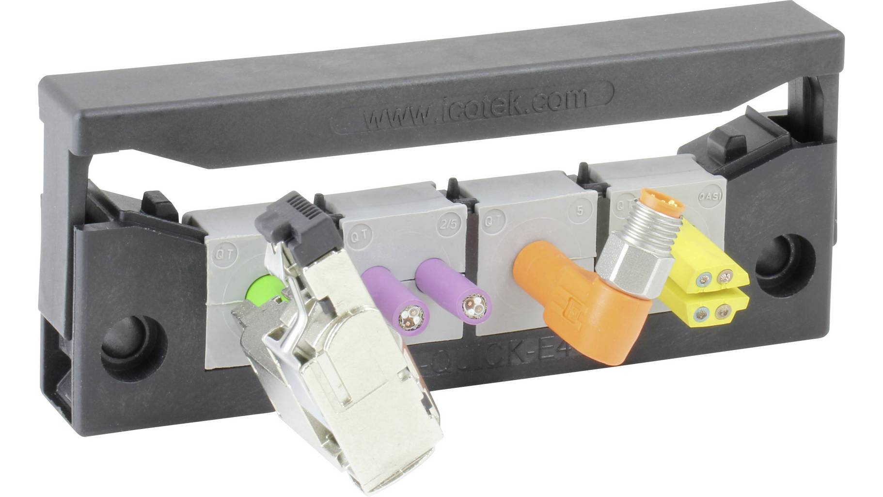 Icotek Kabeleinführungsleiste KEL 16/2 | 42162 | L x B x H 120 x 58 x 17 mm Icotek Kabeleinführungsleiste KEL 16/2 | 42162 | L x B x H 120 x 58 x 17 mm