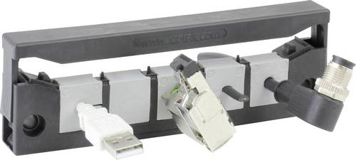 Icotek 42424 Kel-Quick E5 Kabeleinfuehrungsleiste Polyamid Schwarz 1st