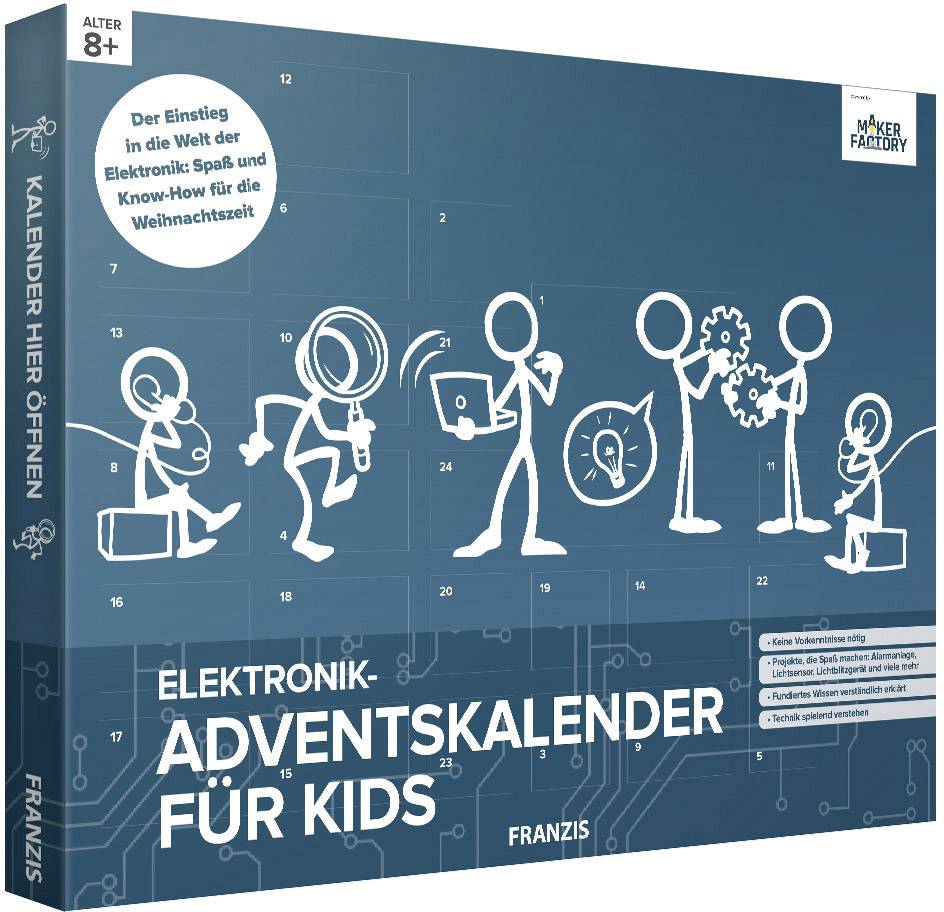 Elektronik-Adventskalender für Kids