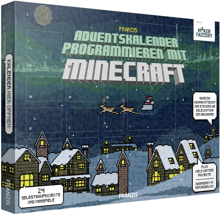 MAKERFACTORY Programmieren mit Minecraft™ Adventskalender