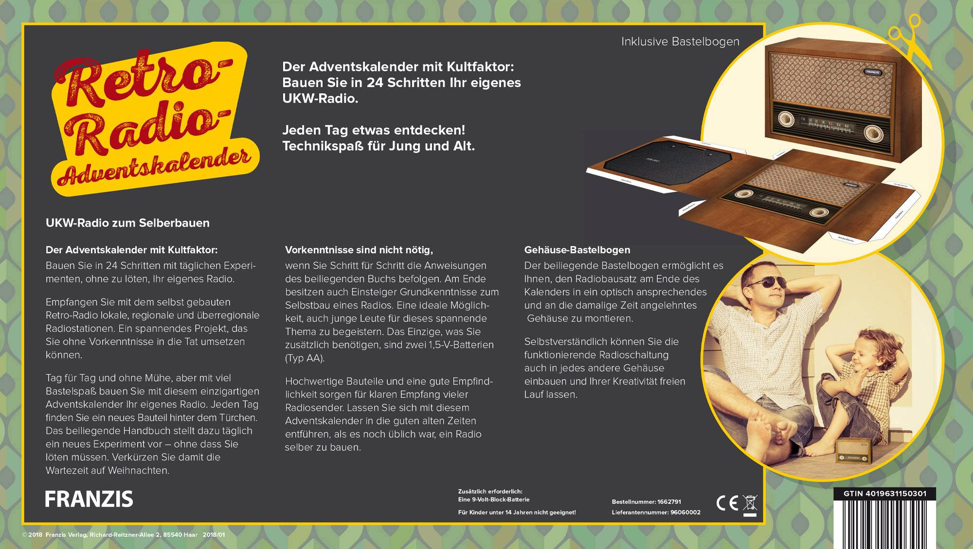 MAKERFACTORY Retro-Radio Adventskalender