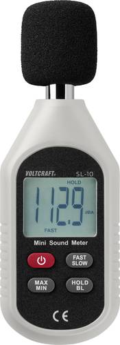 VOLTCRAFT Schallpegel-Messgerät SL-10 30 - 130 dB 31.5Hz - 8kHz