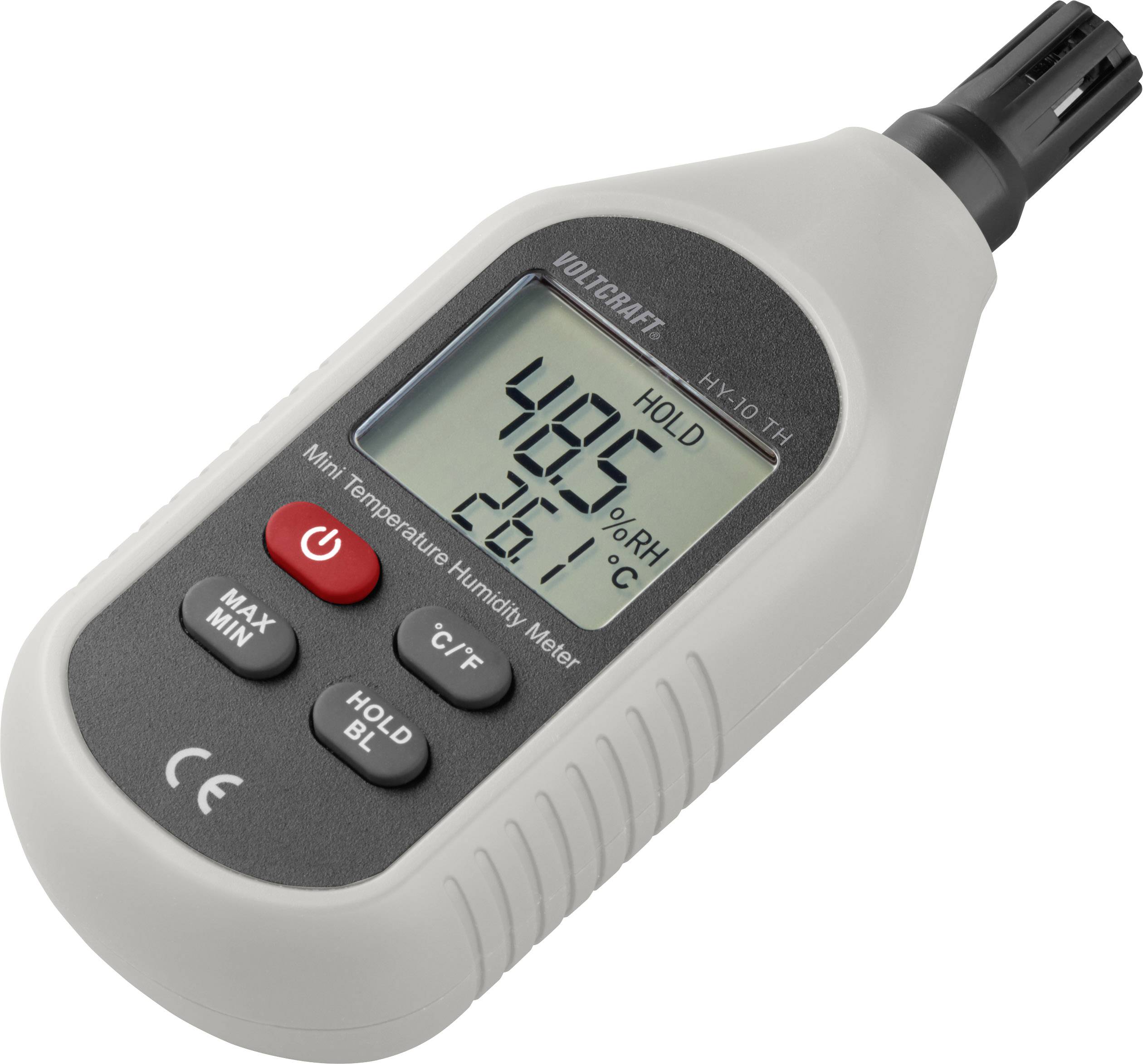 VOLTCRAFT HY-10 TH Luftfeuchtemessgerät (Hygrometer) 0% rF 100% rF
