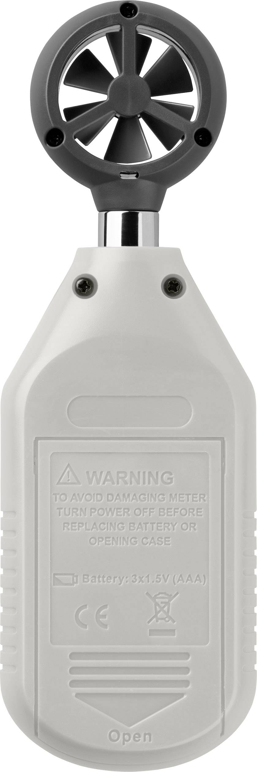 VOLTCRAFT VC AN-10 Wingtra_CH Anemometer 0.3 bis 30 m/s Magnet-Flügelrad