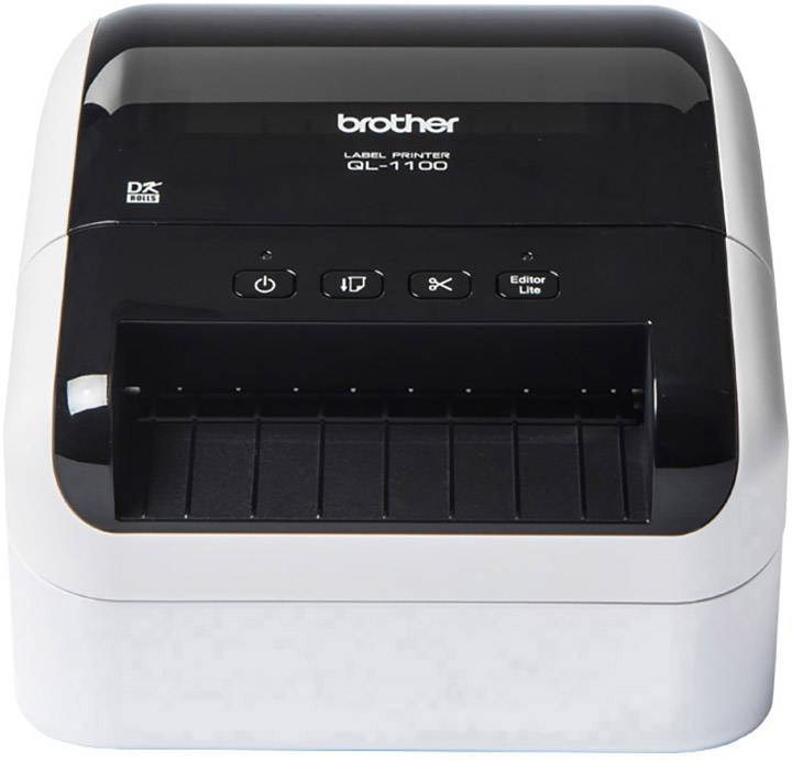 Brother QL-1100 Etiketten-Drucker Thermodirekt 300 x 300 dpi Etikettenbreite (max.): 103 mm Cutter