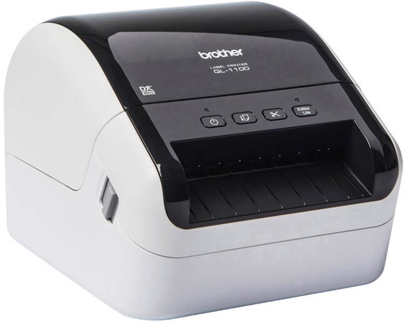 Brother QL-1100 Etiketten-Drucker Thermodirekt 300 x 300 dpi Etikettenbreite (max.): 103 mm Cutter