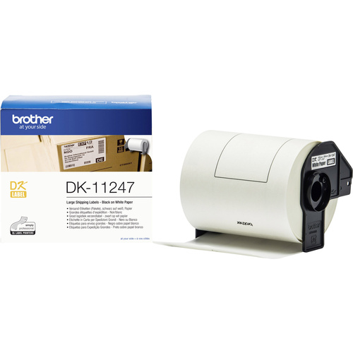 Brother DK-11247 Rouleau d'étiquettes 103 x 164 mm papier blanc 180 pc(s) fixation permanente DK11247 Etiquette d'expédition