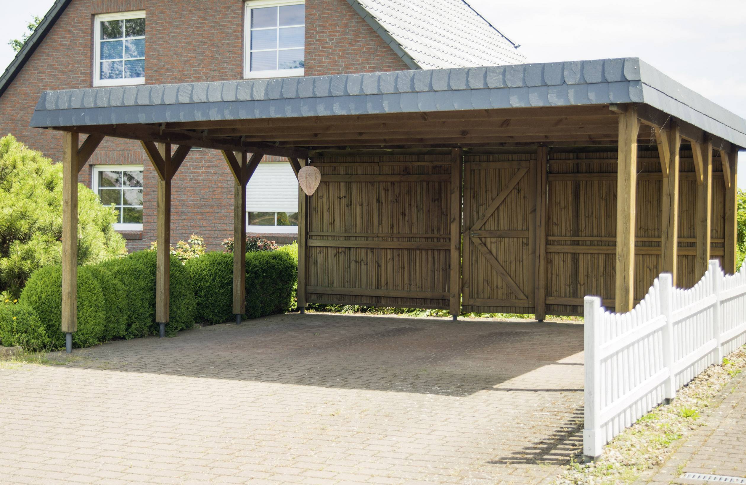 Gardigo Wespennest-Attrappe 2er-Set (Ø x H) 200 mm x 280 mm 2 St.