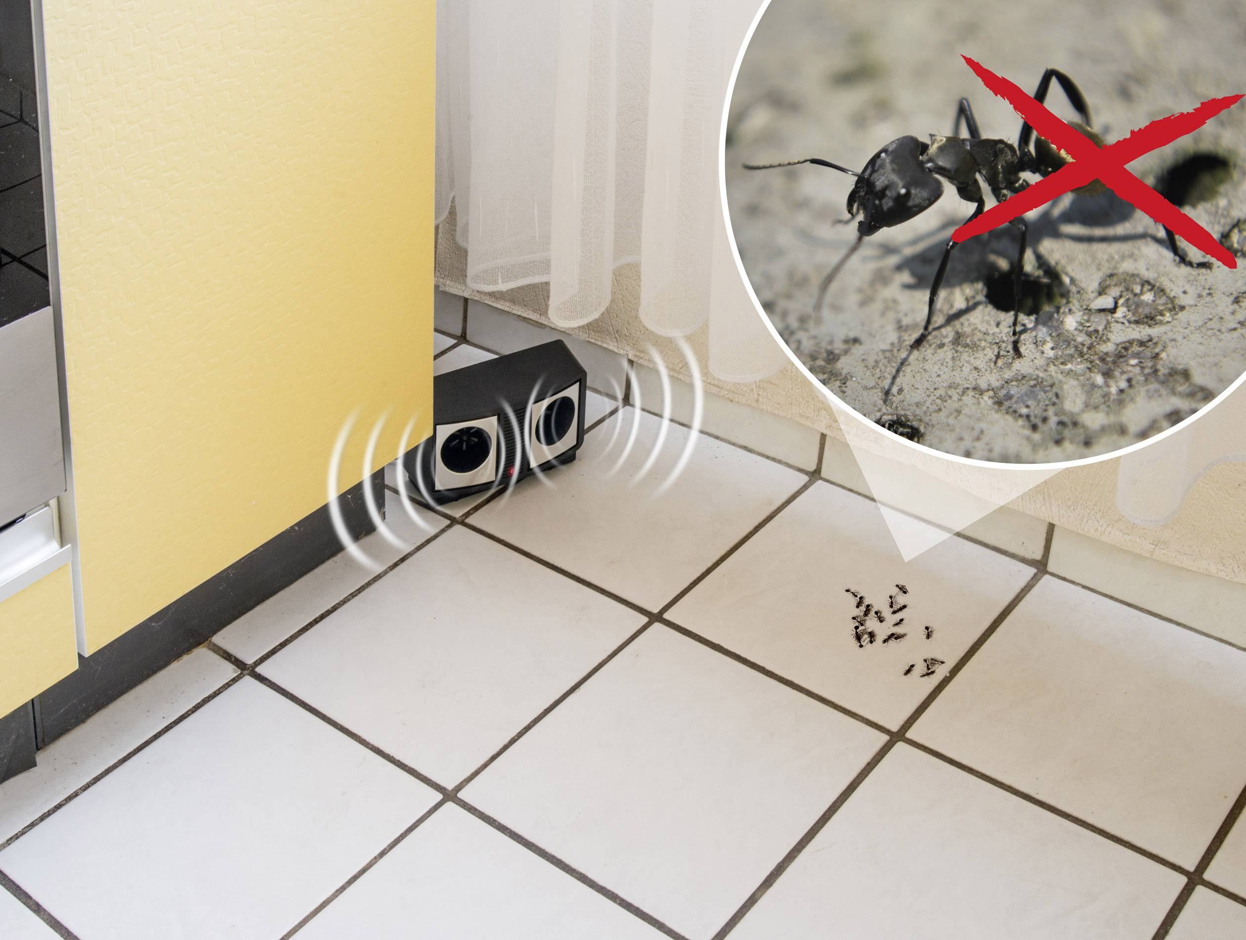 Gardigo Dual Schädlingsvertreiber Funktionsart Multifrequenz Wirkungsbereich 250 m² 1 St.