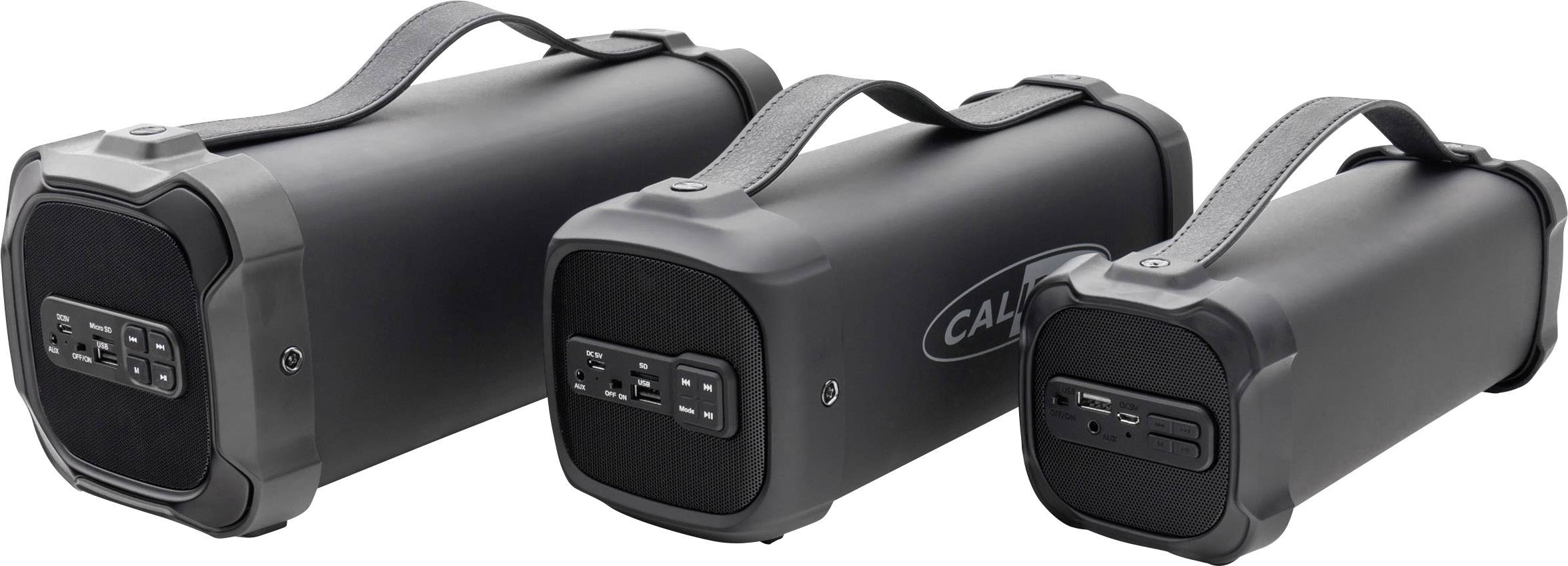 Caliber HPG525BT Bluetooth® Lautsprecher AUX, FM Radio, SD, USB Schwarz