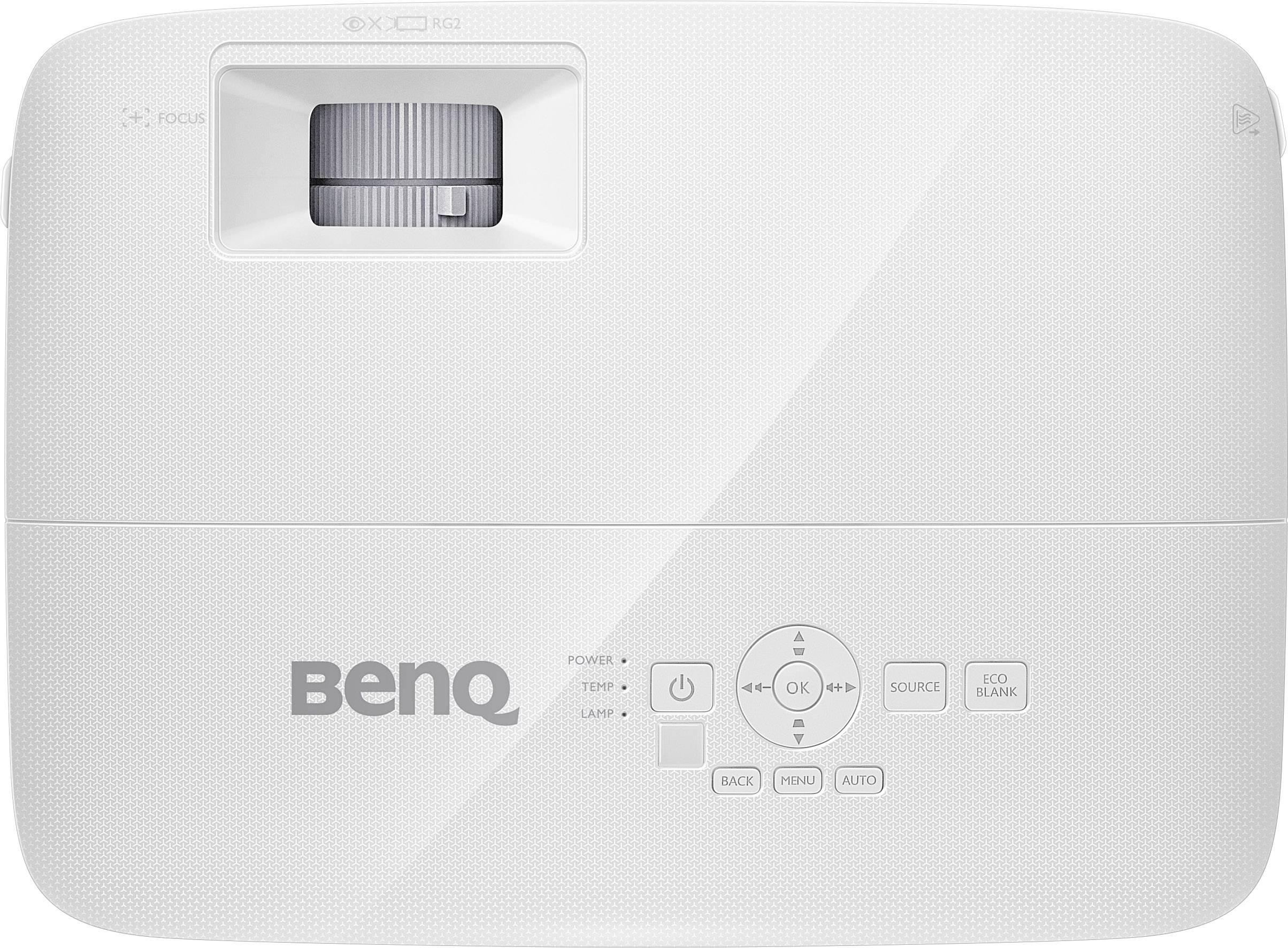 BenQ Beamer MH606 DLP Helligkeit: 3500lm 1920 x 1080 HDTV 10000 : 1 Weiß