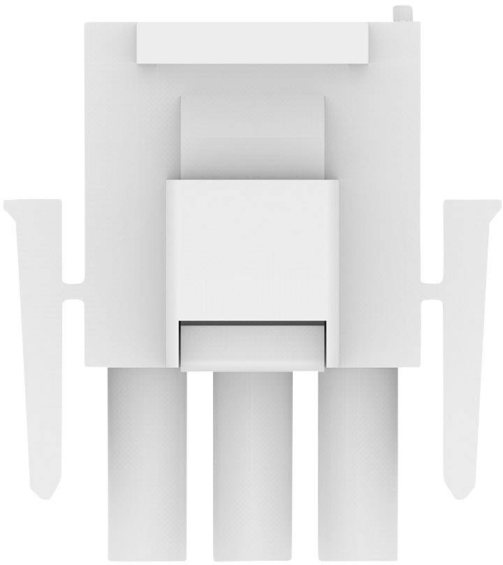 TE Connectivity Stiftgehäuse-Kabel MATE-N-LOK Polzahl Gesamt 3 Rastermaß: 6.35mm 770018-1